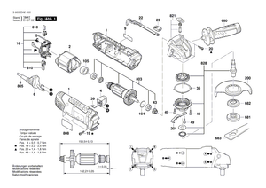New Genuine Bosch 2609004775 Housing