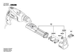 New Genuine Bosch 2609004873 Manufacturer's nameplate