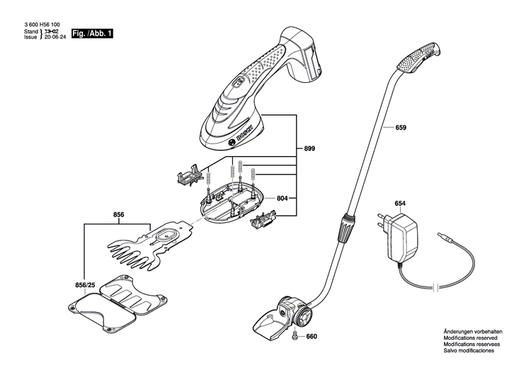 New Genuine Bosch 2609005121 Charger