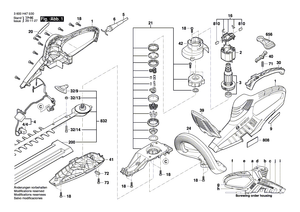 New Genuine Bosch 2609005132 Handle