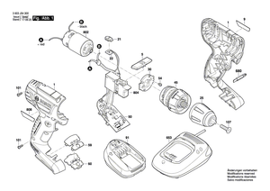 New Genuine Bosch 2609005173 Manufacturer's nameplate