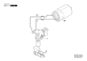 New Genuine Bosch 2609005196 Flange