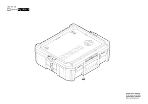 New Genuine Bosch 2609005196 Flange