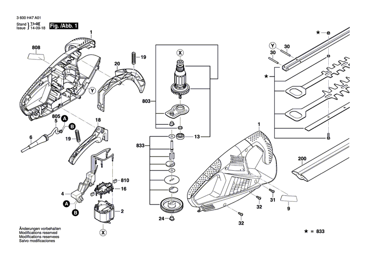 New Genuine Bosch 2609005219 Cable Wiring Set