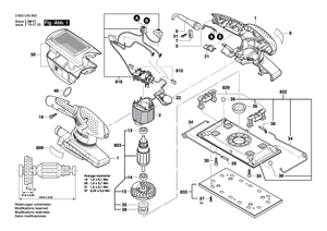 New Genuine Bosch 2609005229 Foam Panel