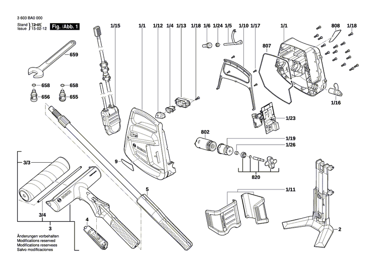New Genuine Bosch 2609005467 Remote Control
