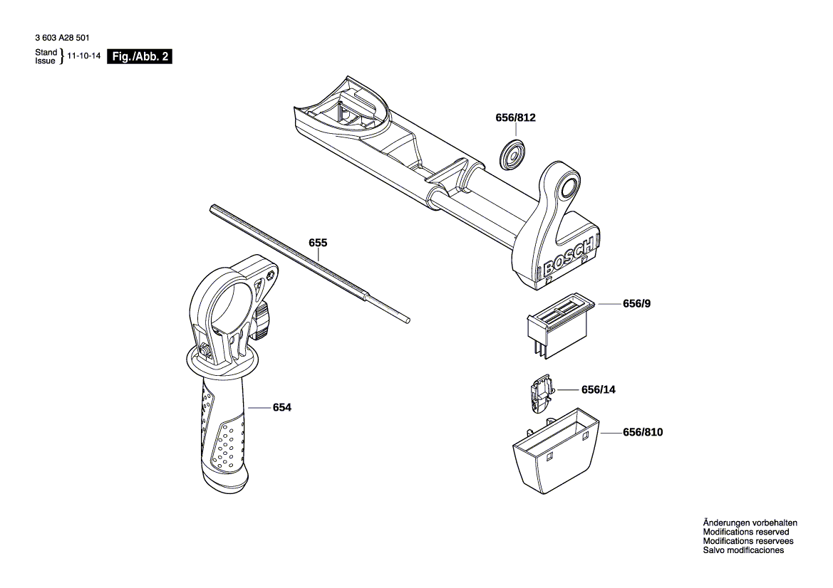 New Genuine Bosch 2609005693 Switch