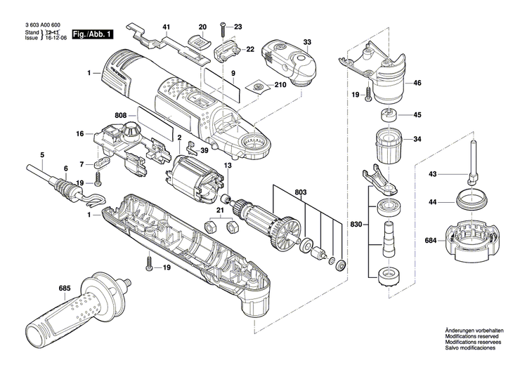 New Genuine Bosch 2609005719 Electronics Module