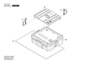 New Genuine Bosch 2609005774 Manufacturer's nameplate