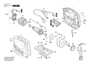 New Genuine Bosch 2609005774 Manufacturer's nameplate