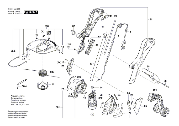 New Genuine Bosch 2609005961 Spring