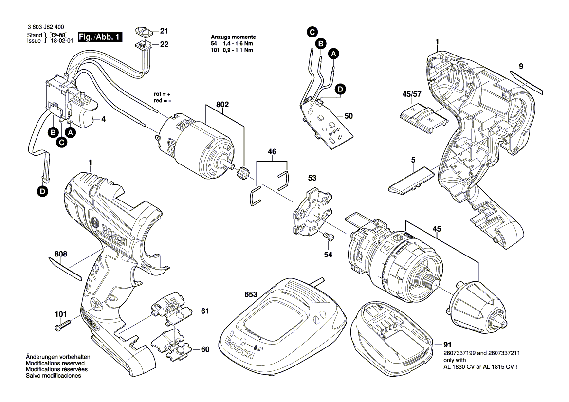 New Genuine Bosch 2609006094 Electronic Assembly