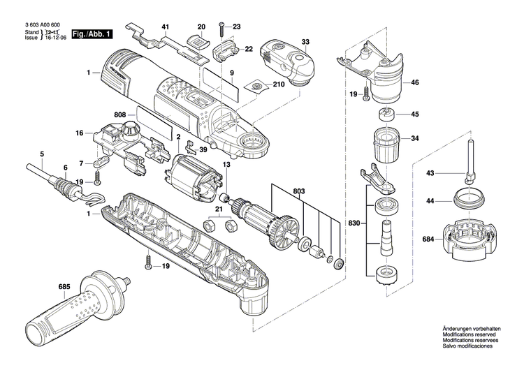 New Genuine Bosch 2609006241 Straining Screw