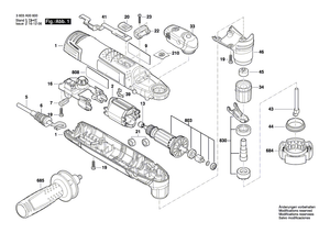 New Genuine Bosch 2609006243 Auxiliary Handle