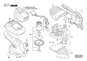 New Genuine Bosch 2609006502 Electronic Assembly