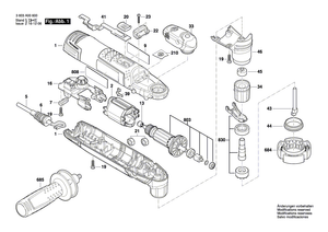 New Genuine Bosch 2609006519 Sticker
