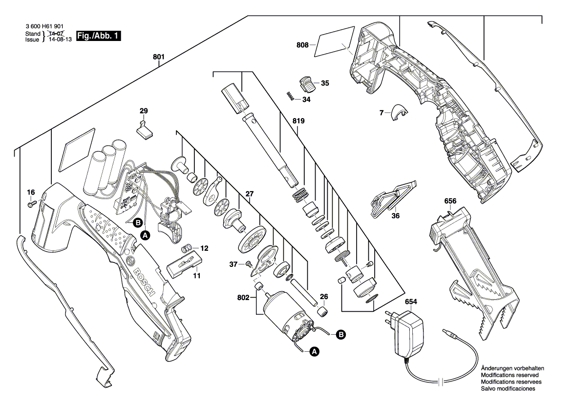 New Genuine Bosch 2609006659 Nameplate