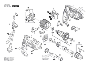 New Genuine Bosch 2609006714 Manufacturer's nameplate