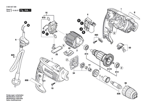 New Genuine Bosch 2609006715 Manufacturer's nameplate