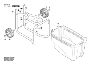 New Genuine Bosch 2609006904 Catcher Container