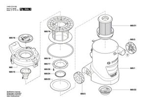 New Genuine Bosch 2609007024 Gear Box
