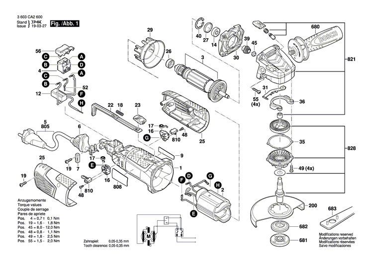 New Genuine Bosch 2609007029 Suppression Filter