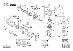 New Genuine Bosch 2609007074 Nameplate