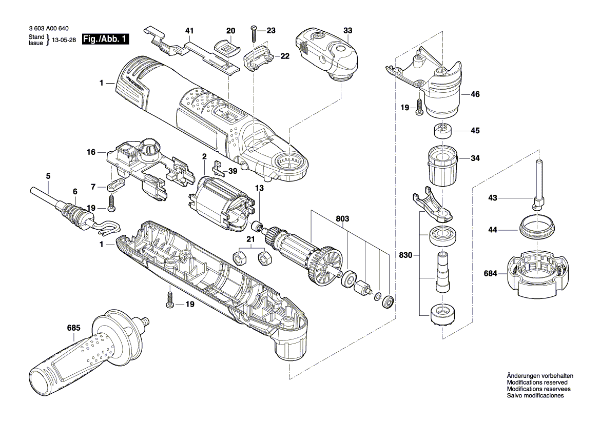 New Genuine Bosch 2609007131 Electronic Module