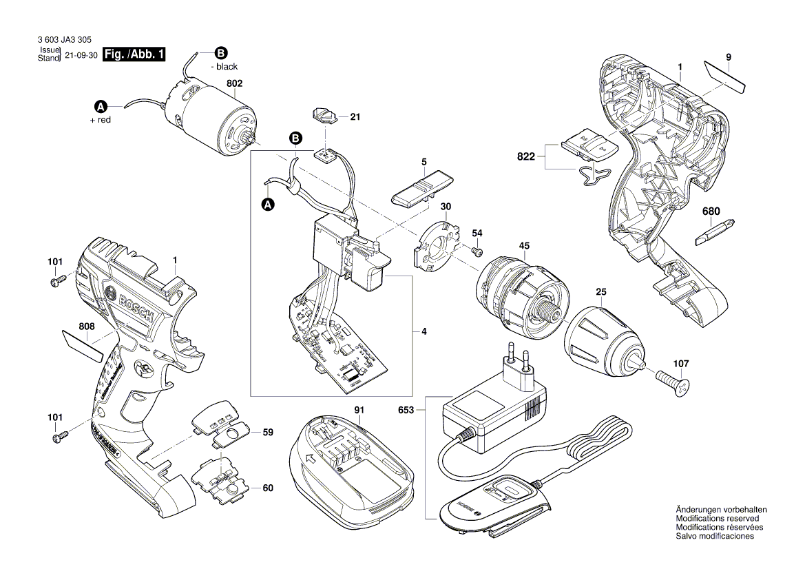 New Genuine Bosch 2609007147 Housing