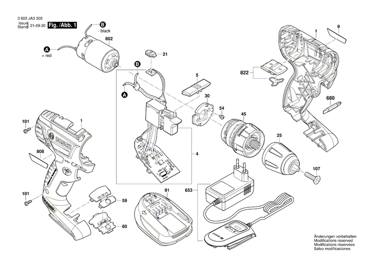 New Genuine Bosch 2609007147 Housing
