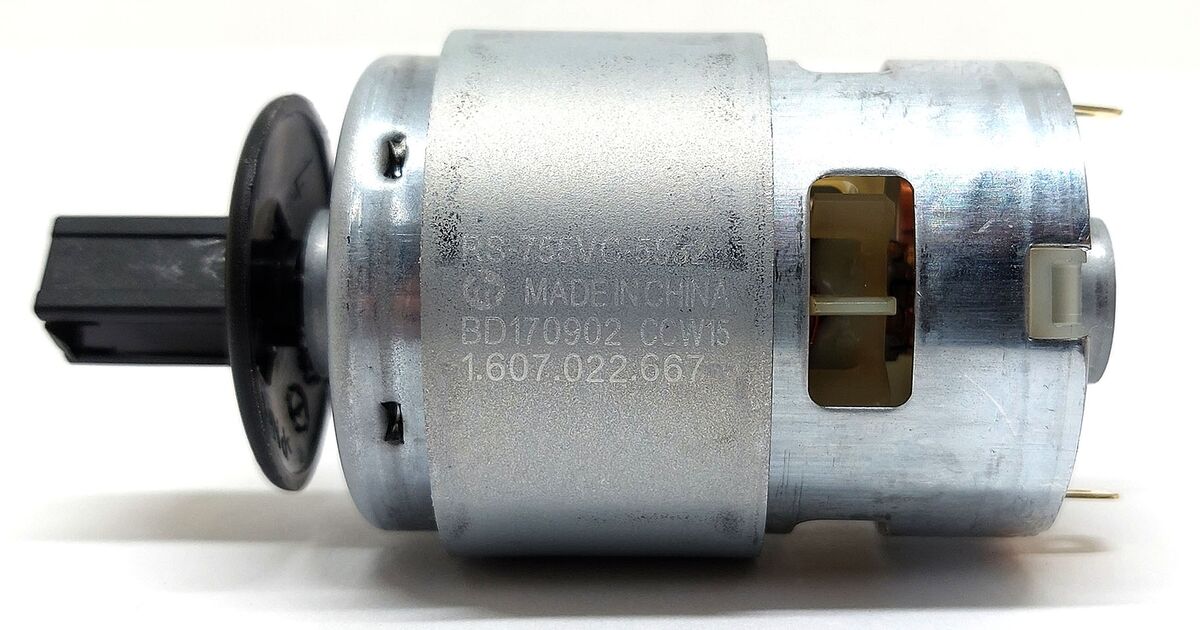 New Genuine Bosch 2609007345 DC Motor