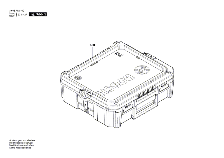 New Genuine Bosch 2609007716 Slider