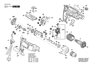 New Genuine Bosch 2609007821 Armature