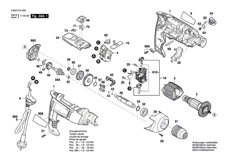 New Genuine Bosch 2609007822 Field