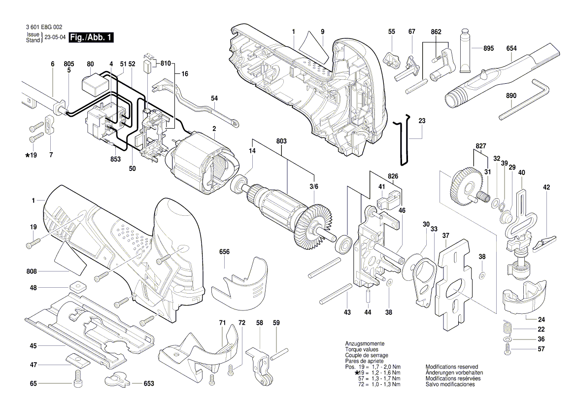 New Genuine Bosch 2609007847 Field