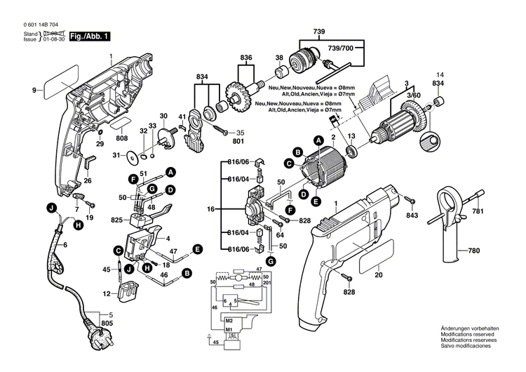 New Genuine Bosch 2609100142 Housing