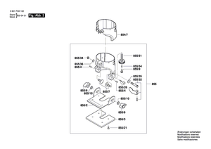 New Genuine Bosch 2609100383 Base Plate