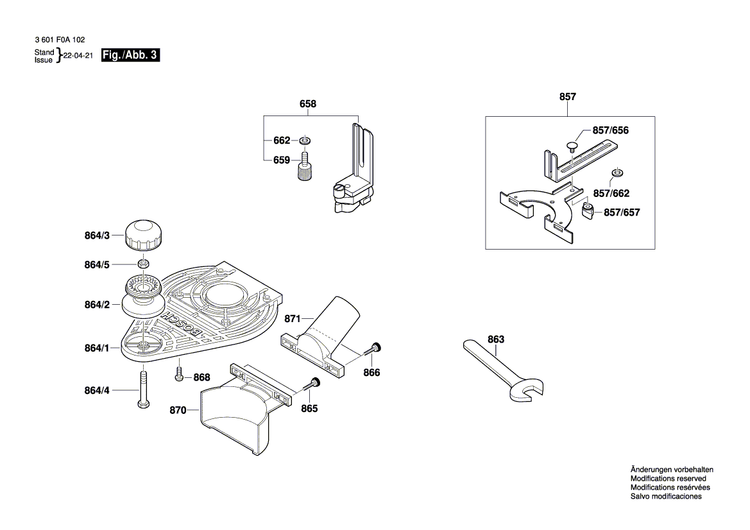 New Genuine Bosch 2609100383 Base Plate