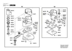 New Genuine Bosch 2609100385 Suction Socket