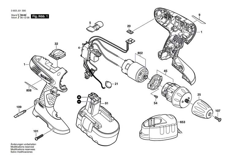 New Genuine Bosch 2609100510 Housing