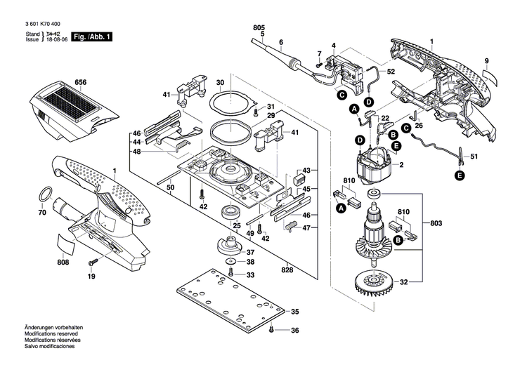 New Genuine Bosch 2609100590 Housing