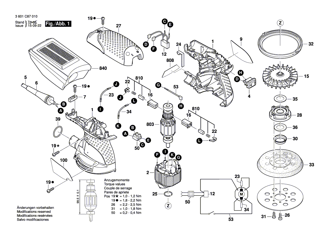 New Genuine Bosch 2609100614 Housing