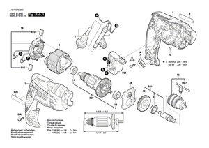 New Genuine Bosch 2609100641 Housing
