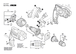 New Genuine Bosch 2609100741 Housing