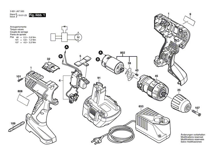 New Genuine Bosch 2609100834 Housing