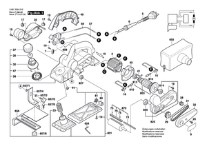 New Genuine Bosch 2609100835 Handle