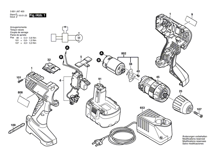 New Genuine Bosch 2609100844 Housing