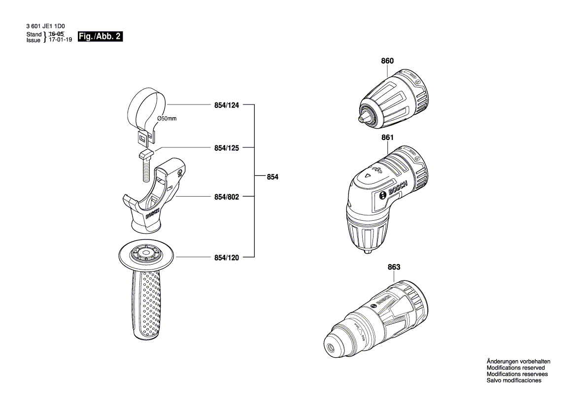 New Genuine Bosch 2609100858 Lens