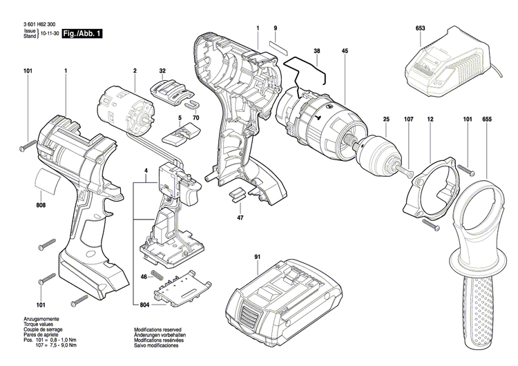 New Genuine Bosch 2609100874 Housing Section