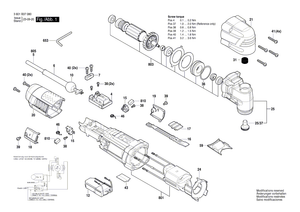 New Genuine Bosch 2609100914 Switch Slide